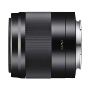 Sony E 50mm f/1,8 OSS : Schwarz