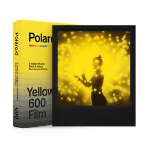 Polaroid 600 B&W Sofortbildfilm : Black & Yellow Duochrome - 8 Aufnahmen