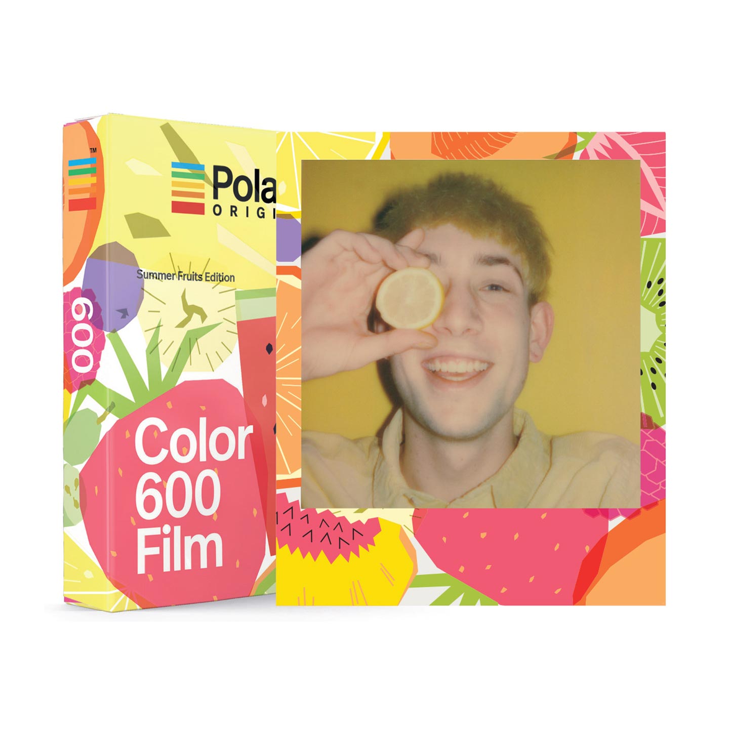 Polaroid 600 Color Sofortbildfilm : Summer Fruits - 8 Aufnahmen