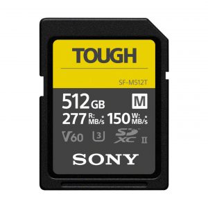 Sony TOUGH SF-M SDXC UHS-II V60 : 512 GB
